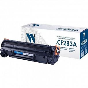 Картридж д/лаз.техники NV Print CF283A для HP LJ MFP M125/M127 ресурс 1500 стр черный