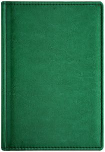 Ежедневник А5 датированный КОРСИКА 2022 г. 176 листов 148х210 твердая обложка зеленый ляссе