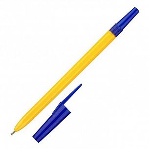 Ручка шариковая ШКОЛЬНИК 1 мм синяя