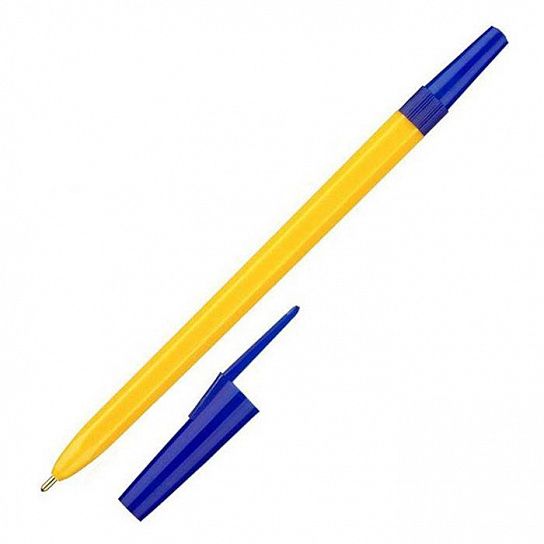 Ручка шариковая ШКОЛЬНИК 1 мм синяя