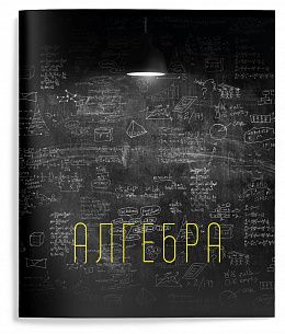 Тетрадь 48 л. А5 кл. скреп. Schoolformat ЭСТЕТИКА ПРЕДМЕТОВ Алгебра мел. карт. запечатка форзаца, твин-лак