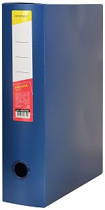 Короб архивный INFORMAT 75 мм А4, синий, пластик, собран