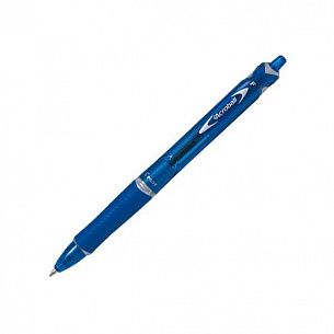 Ручка шариковая автоматическая ACROBALL 0,7 мм синяя резиновый грип