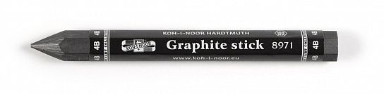 Карандаш цельнографитный jumbo GRAPHITE STICK 8971 цвет корпуса черный