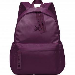 Рюкзак LOREX ERGONOMIC M7 EGGPLANT PURPLE 20 л фиол. 45х30х15 см 1 отд. молния универс.