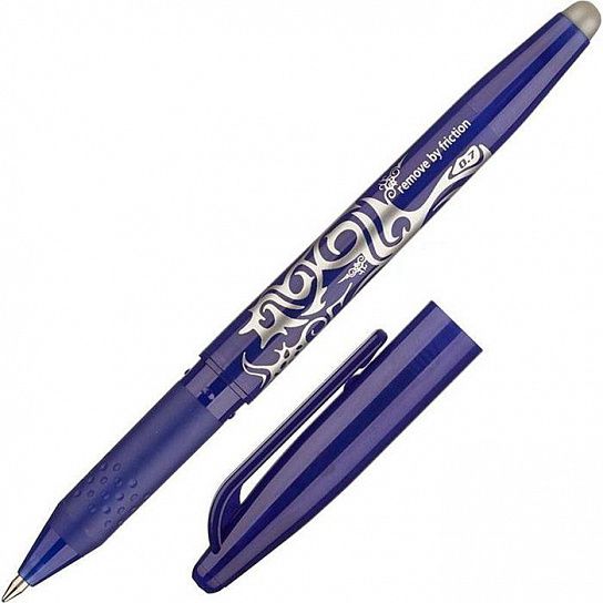 Ручка гелевая FRIXION BALL 0,7 мм синяя резиновый грип "пиши-стирай"