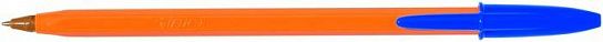 Ручка шариковая одноразовая  BIC Orange Fine 0,8 мм синяя