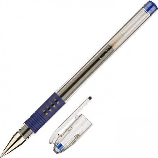 Ручка гелевая G-1 GRIP 0,5 мм синяя резиновый грип