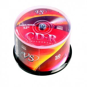 Диск CD-R VS 700 Мб  52х CB/50