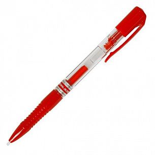 Ручка гелевая автоматическая AUTO JELL 0,7 мм красная