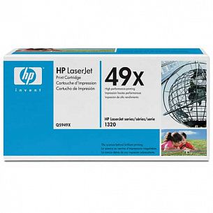 Картридж черный  HP (Q5949X) LJ 1160/1320 №49X, ресурс 6000 стр.