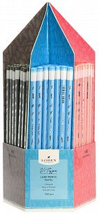 Карандаш чернографитный LOREХ V-TYPE PASTEL HB, заточенный, дерево, трехгранный, без ластика