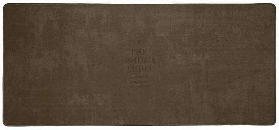 Коврик д/мыши бол. LOREX CYBER BIG  MINIMALIST SCRATCH.BROWN 90х40 см корич.