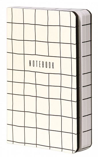 Книжка записная А6 90x140 мм 128 листов линия LOREX START SIMPLE мягкая обложка белая
