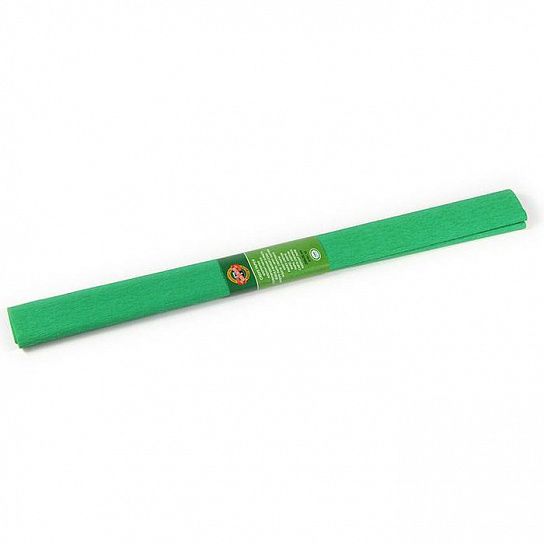Бумага цветная крепированная KOH-I-NOOR зеленая 50х200 см, 32 г/м2 в рулоне