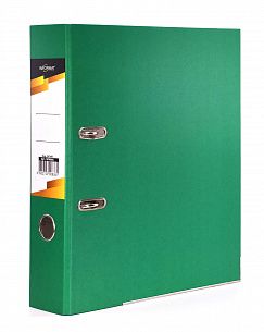 Папка-регистратор INFORMAT 75 мм бумага, зеленая