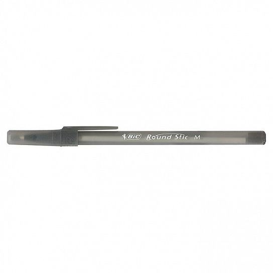 Ручка шариковая одноразовая  BIC Round Stic 1 мм черная