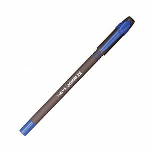 Ручка шариковая A-PLUS 0,7 мм синяя прорезиненный корпус