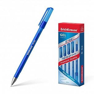Ручка гел. G-ICE 0,5 мм синий