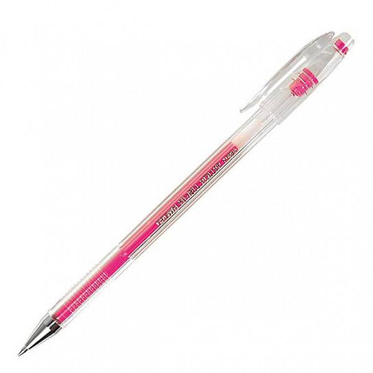 Ручка гелевая CROWN 0,7 мм розовая