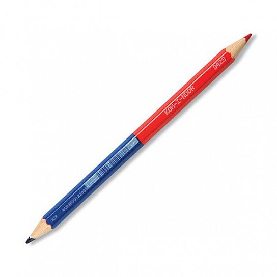 Карандаш специальный двухцветный Koh-I-Noor Blue Star красно-синий