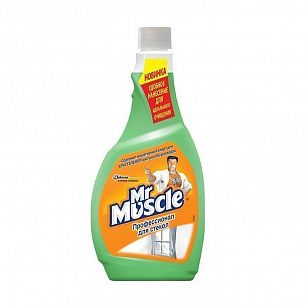 Средство для мытья стекол MR. MUSCLE запасной блок 500 мл