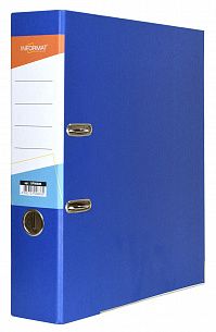 Папка-регистратор INFORMAT 75 мм бумага, синяя