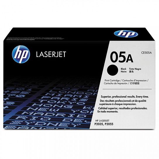 Картридж лазерный HP 05A для LJ P2035/P2035n/P2055d/P2055dn/P2055x черный, 2300 страниц
