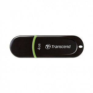 Флэш-память TRANSCEND JF300 4 Гб USB 2.0 черный
