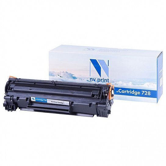 Картридж лазерный NV Print совместимый Canon 728 для i-SENSYS MF4370-MF4890dw черный, 2100 страниц