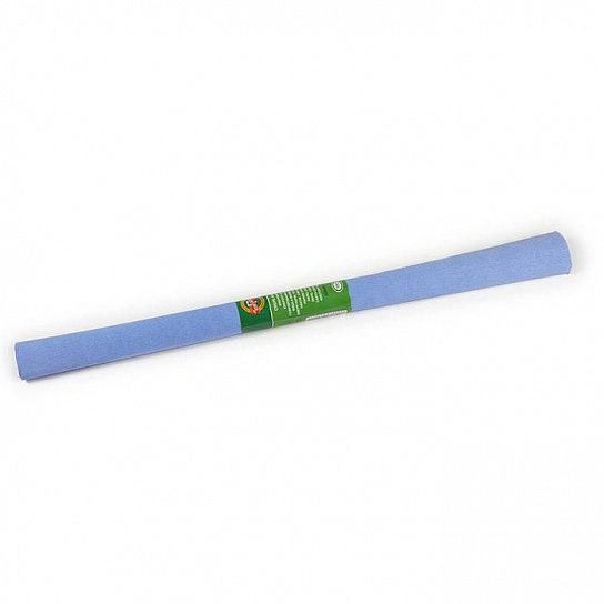 Бумага цветная крепированная KOH-I-NOOR голубое небо 50х200 см, 32 г/м2 в рулоне