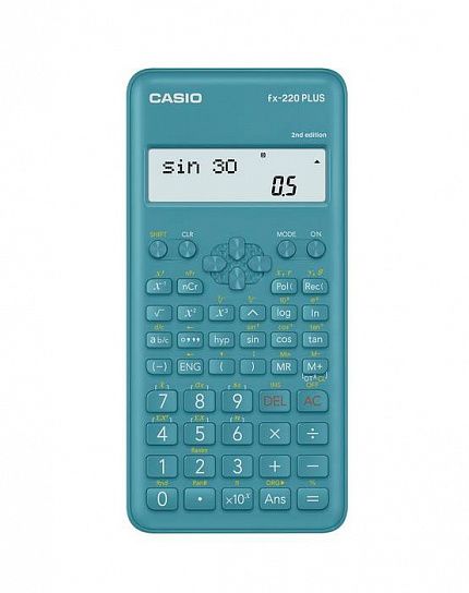 Калькулятор CASIO FX-220PLUS-2 181 фунция научный синий
