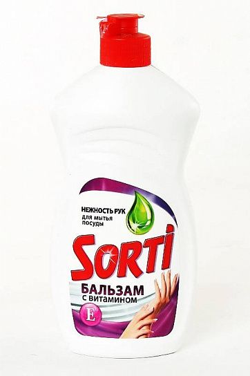 Средство для мытья посуды SORTI Бальзам с витамином Е 450 мл
