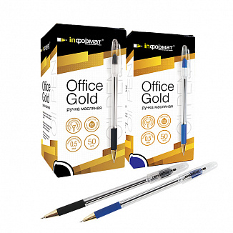 ВНИМАНИЕ, НОВИНКИ! В продажу поступили новые модели ручек  Office Gold inФОРМАТ® с чернилами на масляной основе.