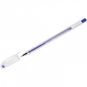 Ручка гел. CROWN 0,5 мм синий