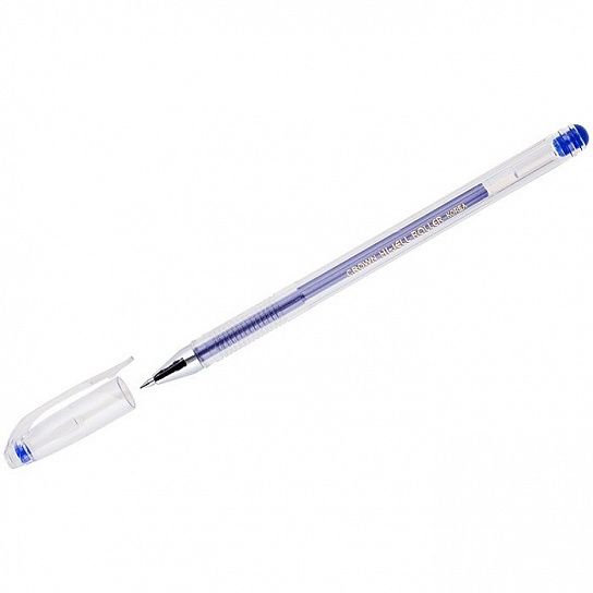Ручка гелевая CROWN 0,5 мм синяя