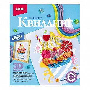 Квиллинг. Панно ДЕСЕРТ