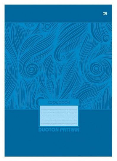 Тетрадь 80 листов DUOTON PETTERN А4 в линию, обложка мелованный картон, глянцевая ламинация, на скрепке