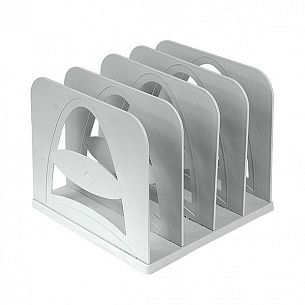 Сортер СТАММ сборно-разборный 4 секции, 210х210 мм, серый пластик