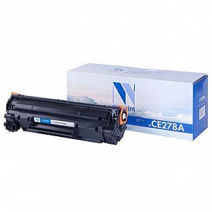 Картридж лазерный NV Print совместимый HP CE278A для LJ Pro P1566/M1536dnf/P1606dn черный, 2400 страниц