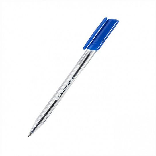Ручка масляная inФОРМАТ TRIANGLE 0,70 мм трехгранный корпус, синяя