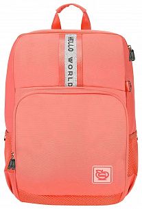 Рюкзак Schoolformat Pink one, модель АНТИГРАВИТАЦИЯ, мягкий каркас, односекционный, 37х26х15 см, 14 л, для девочек