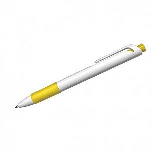Ручка шариковая «Ванда», бело-желтая