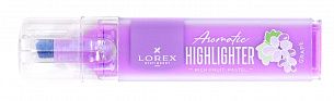 Маркер текстовый LOREX Aromatic RICH FRUIT.PASTEL 1—3,5 мм, сиреневый, скошенный