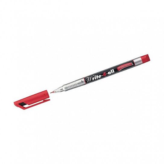 Ручка-маркер STABILO WRITE-4-ALL 0,7 мм красн.