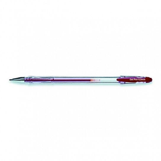 Ручка гелевая GEL PEN 0,7 мм красная
