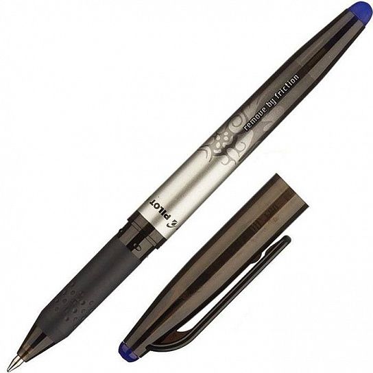 Ручка гелевая FRIXION PRO 0,7 мм синяя резиновый грип "пиши-стирай"