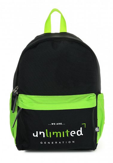 Рюкзак Schoolformat No limit, модель SOFT, мягкий каркас, односекционный, 38х28х16 см, 15 л, универсальный