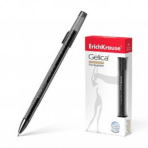 Ручка гел. ErichKrause GELICA 0,5 мм черный