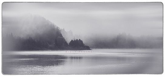 Коврик д/мыши бол. LOREX CYBER BIG  MINIMALIST LUXURIOUS VIEW 90х40 см серый